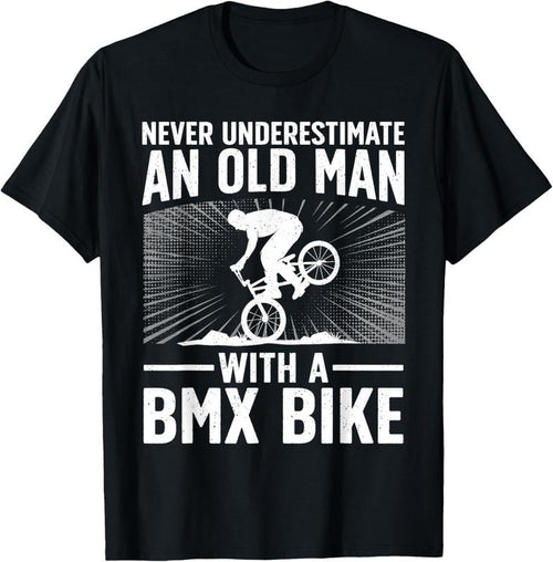 100% Cotton Cool BMX Bike Design For Grandpa Men BMX Bike Rider Lover T-Shirt Hoodie, Sweatshirt | PrintMintTees.com