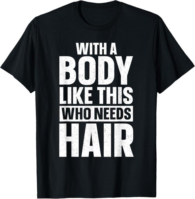 100% Cotton Cool Bald Guy Design For Men Dad Husband Bald Head Bald Man T-Shirt Hoodie, Sweatshirt | PrintMintTees.com