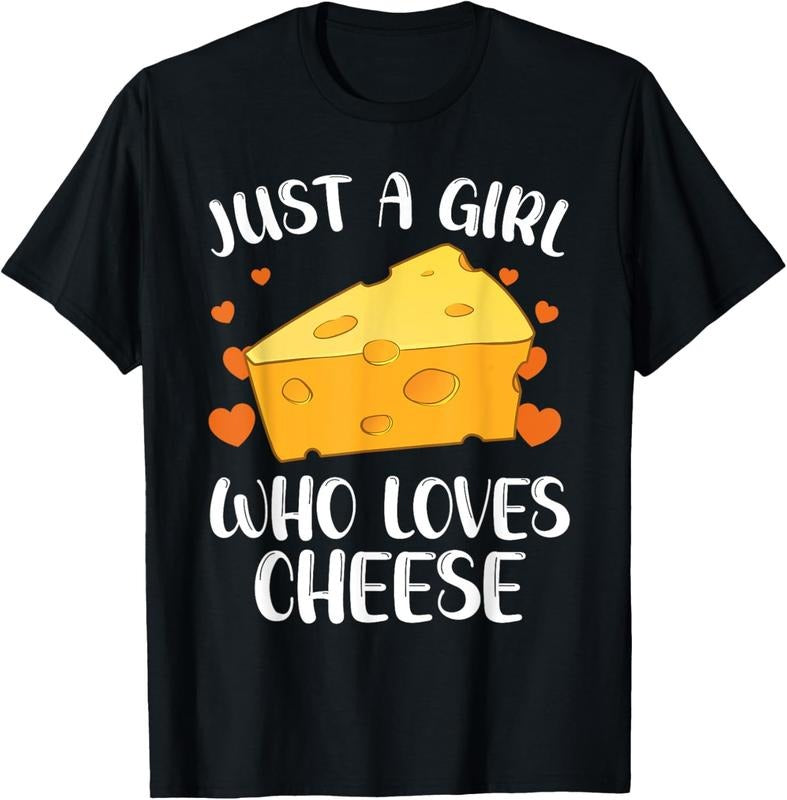 100% Cotton Cool Cheese For Girls Women Cheese Lovers Cottage Mozzarella T-Shirt Hoodie Sweatshirt | PrintMintTees.com