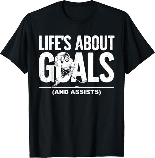100% Cotton Cool Ice Hockey For Men Women Hockey Lover Goalie Sports T-Shirt Hoodie, Sweatshirt | PrintMintTees.com
