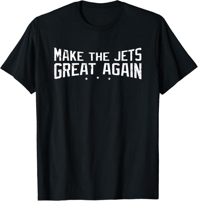 100% Cotton Cool Jets T-shirt - Make The Jets Great Again Tees - Gift T-Shirt Hoodie Sweatshirt | PrintMintTees.com