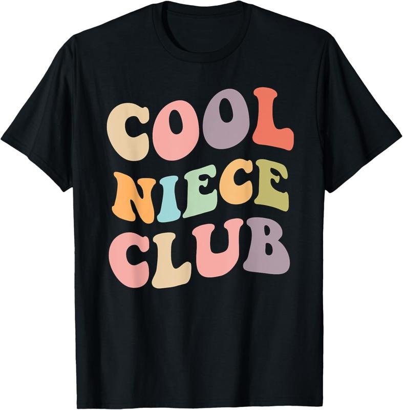 100% Cotton Cool Niece Club- Family Matching graphics T-Shirt Hoodie Sweatshirt | PrintMintTees.com