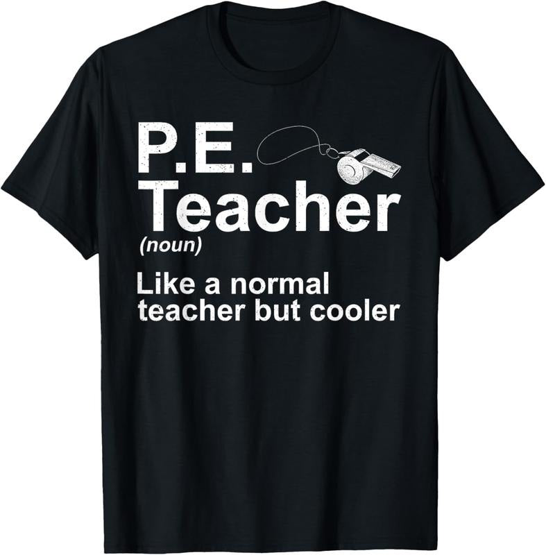 100% Cotton Cool PE Teacher Art For Men Women Physical Education Teacher T-Shirt Hoodie Sweatshirt | PrintMintTees.com