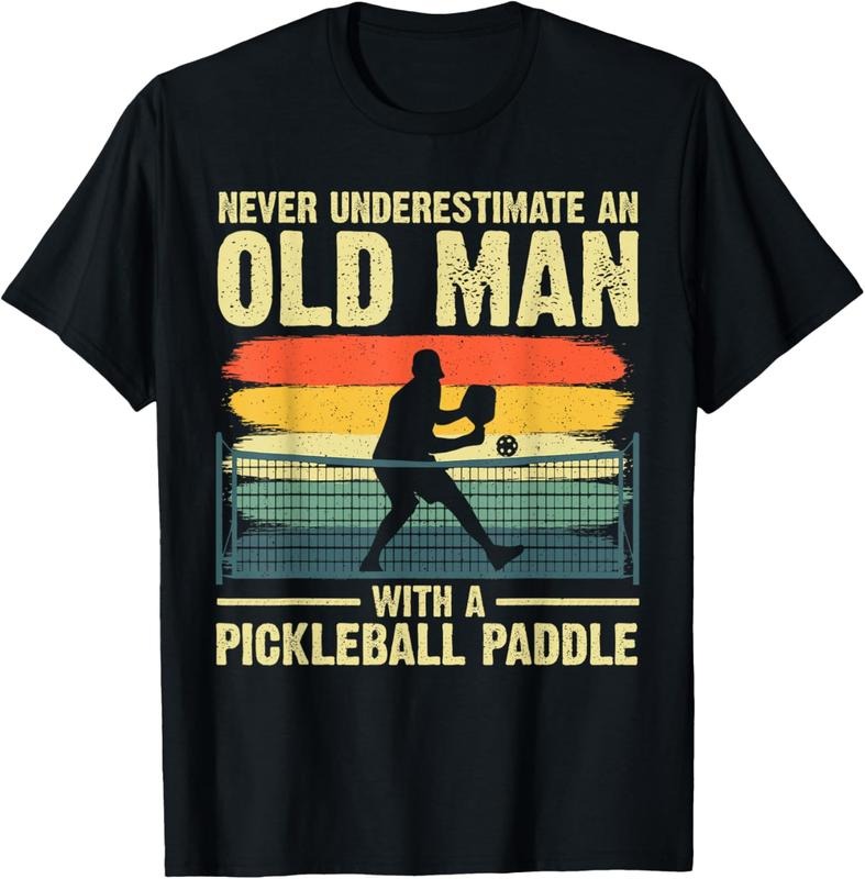 100% Cotton Cool Pickleball Design For Men Grandpa Pickleball Player T-Shirt Hoodie Sweatshirt | PrintMintTees.com