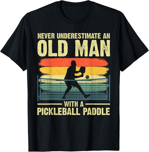 100% Cotton Cool Pickleball Design For Men Grandpa Pickleball Player T-Shirt Hoodie Sweatshirt | PrintMintTees.com