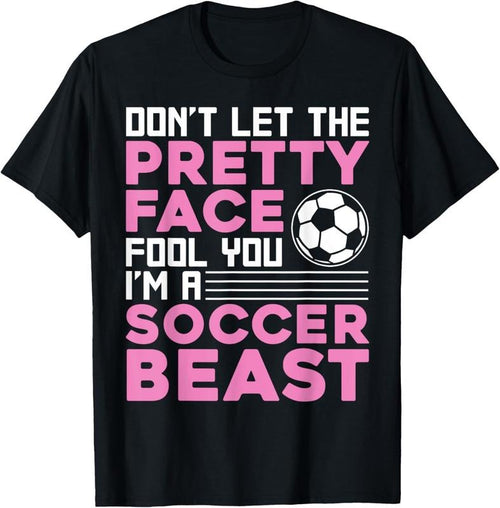 100% Cotton Cool Soccer For Women Teen Girls Soccer Lover Player Sports T-Shirt Hoodie Sweatshirt | PrintMintTees.com