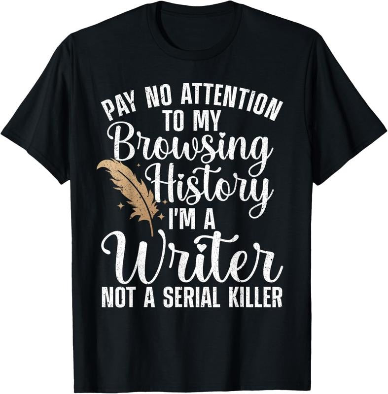 100% Cotton Cool Writer For Men Women Author Journalist Writing Poetry T-Shirt Hoodie, Sweatshirt | PrintMintTees.com