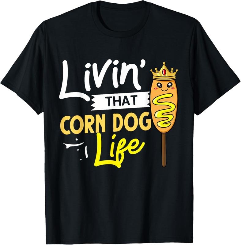 100% Cotton Corn Dog Korean Mini Cheese Vegan Shirt Hoodie Sweatshirt