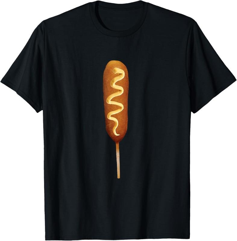 100% Cotton Corn Dog Lover Halloween Costume T-Shirt Hoodie Sweatshirt | PrintMintTees.com