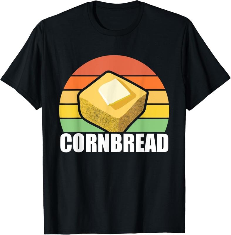 100% Cotton Cornbread Corn Bread Baking Thanksgiving Redneck South USA T-Shirts, Hoodie, Sweatshirt
