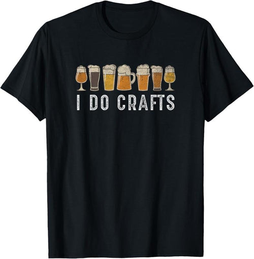 100% Cotton Craft Beer Vintage I Do Crafts Home Brew Art T-Shirt Hoodie, Sweatshirt | PrintMintTees.com