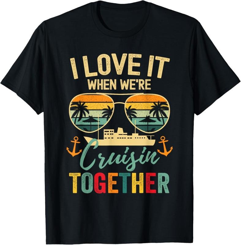 100% Cotton Cruise Squad 2024 Outfits Friends Family Couples Matching Shirt Hoodie Sweatshirt