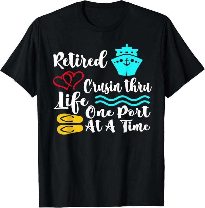 100% Cotton Cruise in the retirement. Great pensioner gift T-Shirt Hoodie, Sweatshirt | PrintMintTees.com