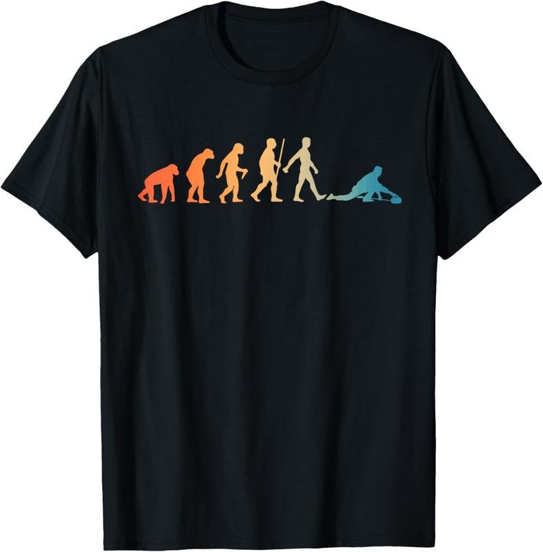 100% Cotton Curling Art Curling Team Broom Ice Curling T-Shirts, Hoodie, Sweatshirt