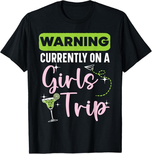 100% Cotton Currently On A Girls Trip Travel Traveler Summer Getaway T-Shirt Hoodie Sweatshirt | PrintMintTees.com