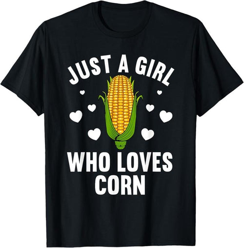100% Cotton Cute Corn Art For Women Girls  Kernel Corn Cob Lovers T-Shirt Hoodie Sweatshirt | PrintMintTees.com