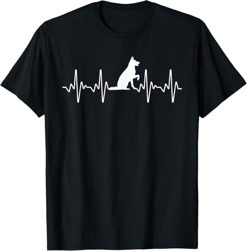 100% Cotton Cute German Shepherd Art For Men Women German Shepherd Lover T-Shirt Hoodie Sweatshirt | PrintMintTees.com