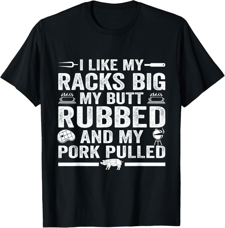 100% Cotton Cute Grilling For Men Women Pork Rub Smoking BBQ Meat Smoker T-Shirt Hoodie, Sweatshirt | PrintMintTees.com