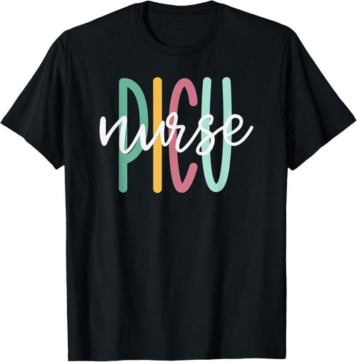 100% Cotton Cute PICU Nurse T-Shirt Hoodie Sweatshirt | PrintMintTees.com