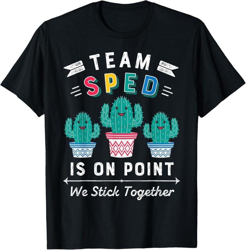 100% Cotton Cute SPED Teacher Education Cactus SPED Teacher T-Shirts, Hoodie, Sweatshirt