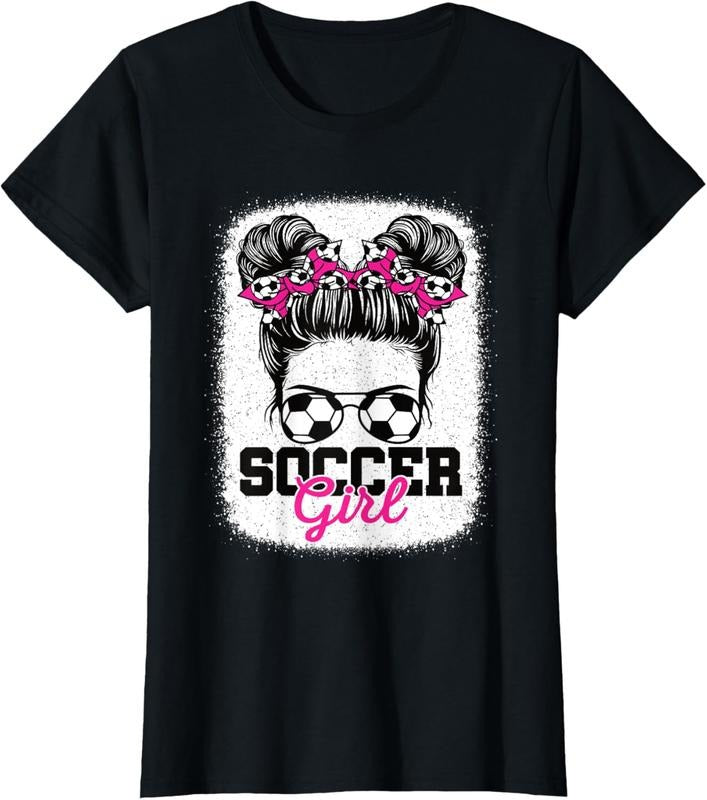 100% Cotton Cute Soccer Girl Soccer Player T-Shirts, Hoodie, Sweatshirt