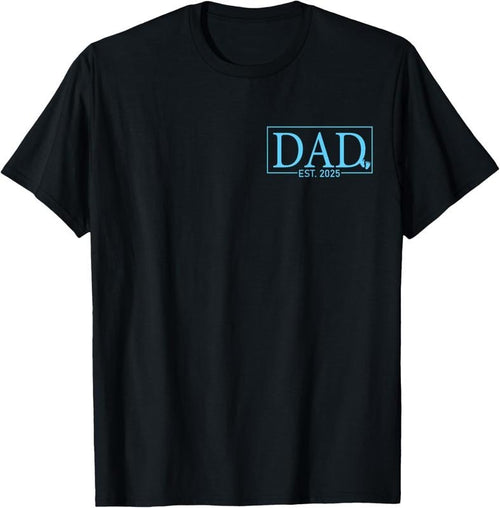100% Cotton Dad Est. 2025 Logo Dad 2025 Loading New Dad 2025 Dad To be T-Shirt Hoodie, Sweatshirt | PrintMintTees.com