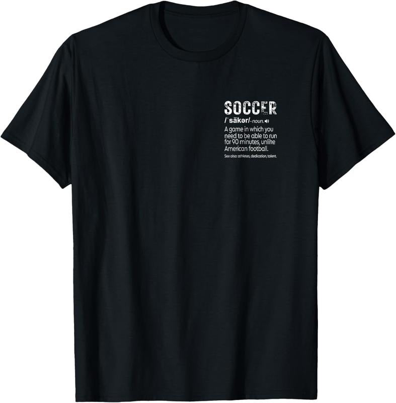 100% Cotton Definition Soccer Shirt Hoodie Sweatshirt