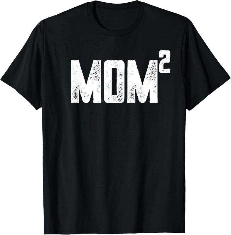 100% Cotton Distressed Mom to be of 2  - 2nd power squared tee shirt T-Shirt Hoodie, Sweatshirt | PrintMintTees.com