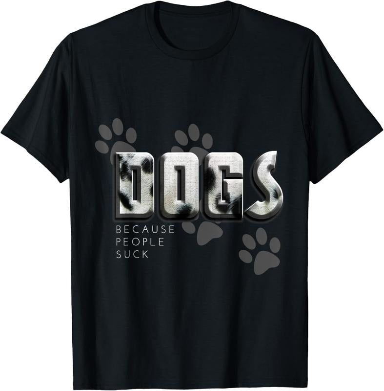 100% Cotton Dogs because people suck, Love Dogs Funny Gift T-Shirt Hoodie, Sweatshirt | PrintMintTees.com