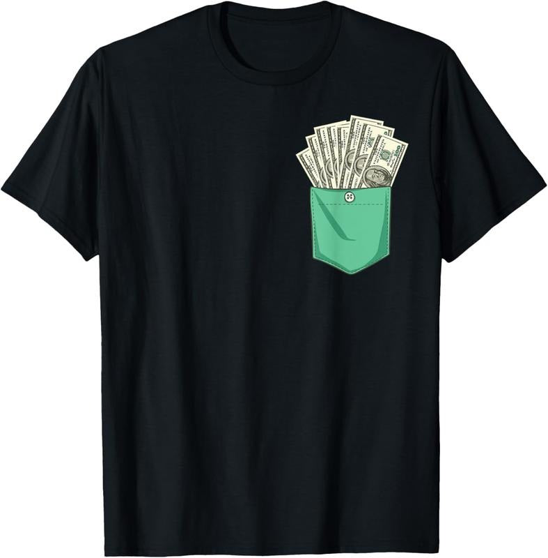 100% Cotton Dollar Bills Money T-Shirt Hoodie Sweatshirt | PrintMintTees.com