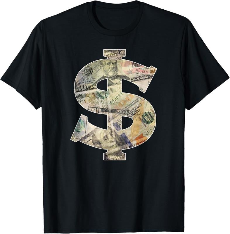 100% Cotton Dollar Sign Cool Money T-Shirt Hoodie, Sweatshirt | PrintMintTees.com