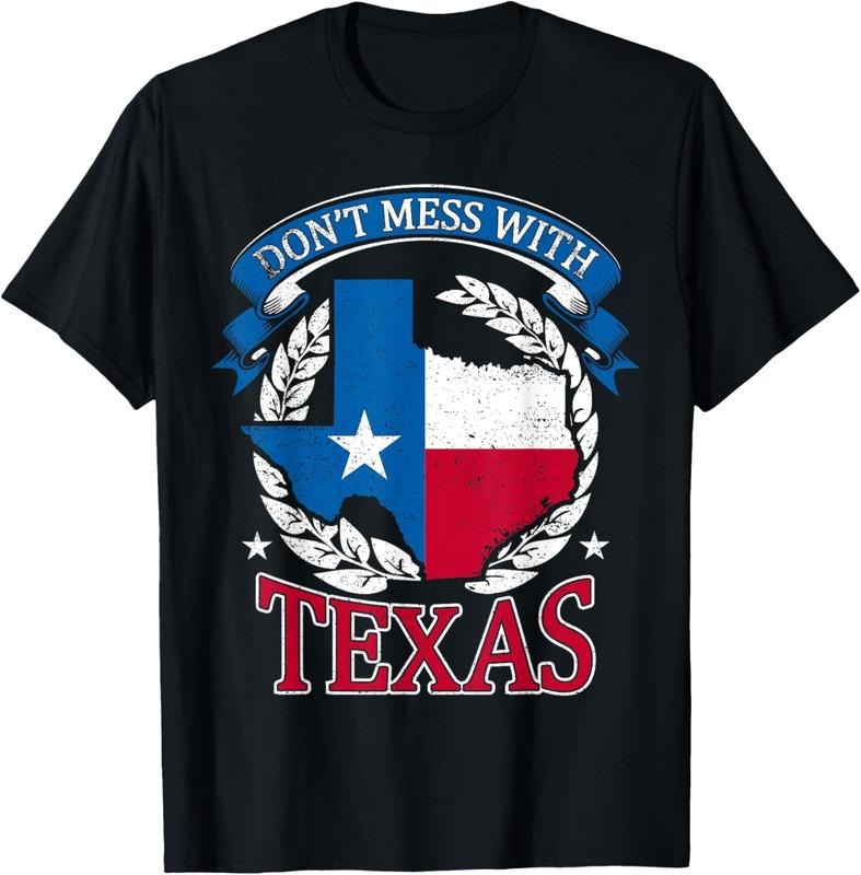 100% Cotton Don't Mess With The State Texas T-Shirt Hoodie, Sweatshirt | PrintMintTees.com