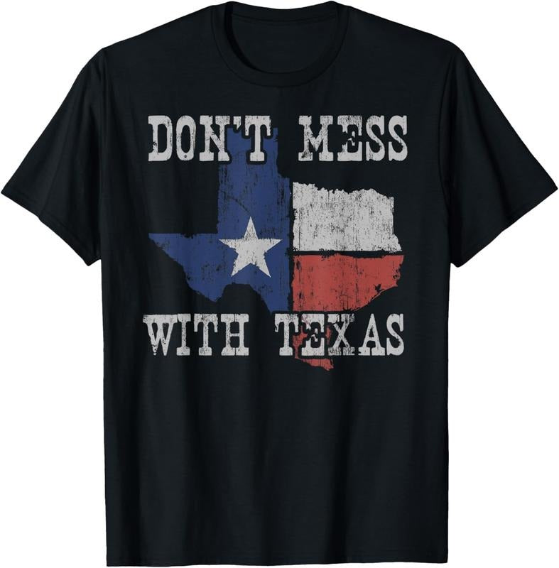 100% Cotton Don'T Mess Vintage Texas Longhorn Lone Star State Shirt T-Shirts, Hoodie, Sweatshirt