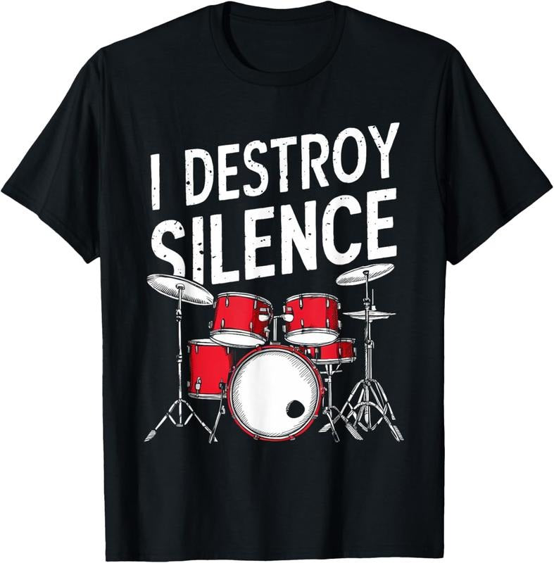 100% Cotton Drums & Percussion Rock Music Drummer Gift: Mens & Womens T-Shirt Hoodie Sweatshirt | PrintMintTees.com