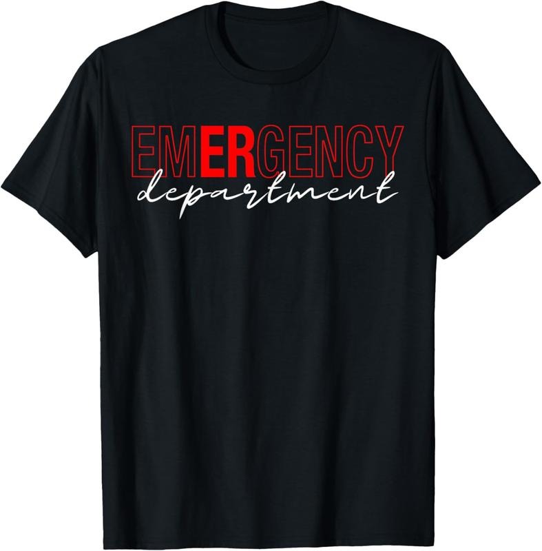 100% Cotton Emergency Room ER RN Nurse Department Healthcare Nursing T-Shirt Hoodie, Sweatshirt | PrintMintTees.com