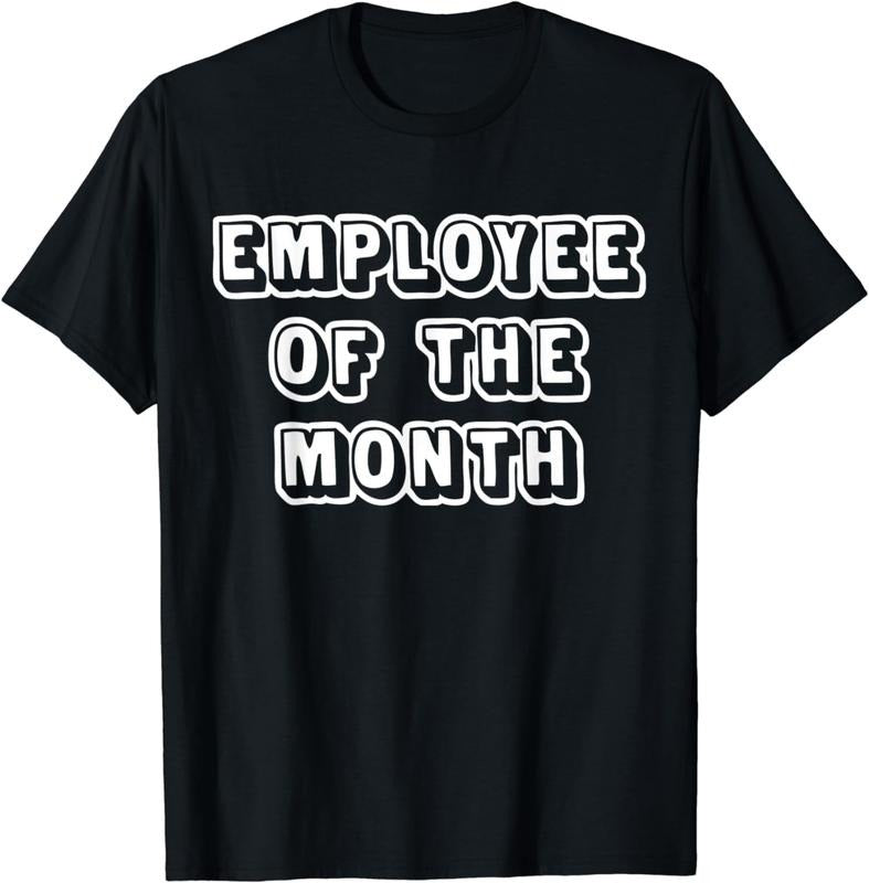 [100% Cotton]Employee Of The Month T-Shirt funny saying job office work T-Shirt Hoodie Sweatshirt | PrintMintTees.com