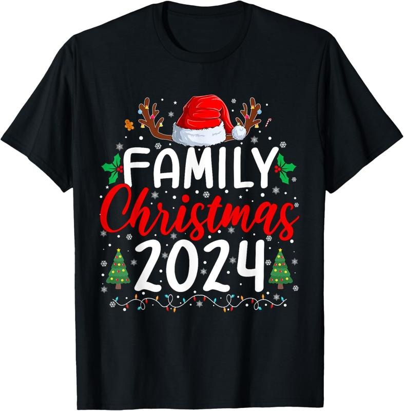100% Cotton Family 2024 Matching Family Xmas Squad T-Shirts, Hoodie, Sweatshirt