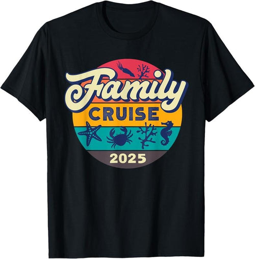 100% Cotton Family Cruise 2025 Summer Vacation Trip Matching Beach Crew T-Shirt Hoodie Sweatshirt | PrintMintTees.com