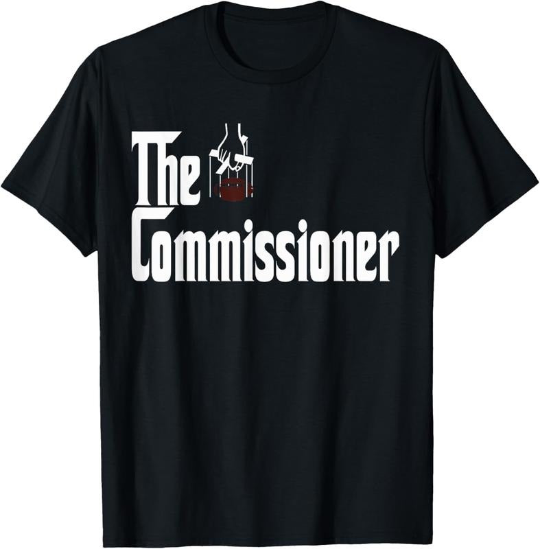 100% Cotton Fantasy Football Commissioner Draft Party Commish FFL T-Shirts, Hoodie, Sweatshirt
