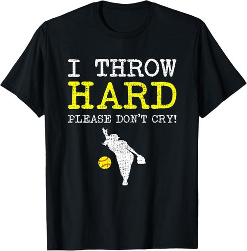 100% Cotton Fastpitch Softball Pitcher Funny T-Shirt Hoodie Sweatshirt | PrintMintTees.com