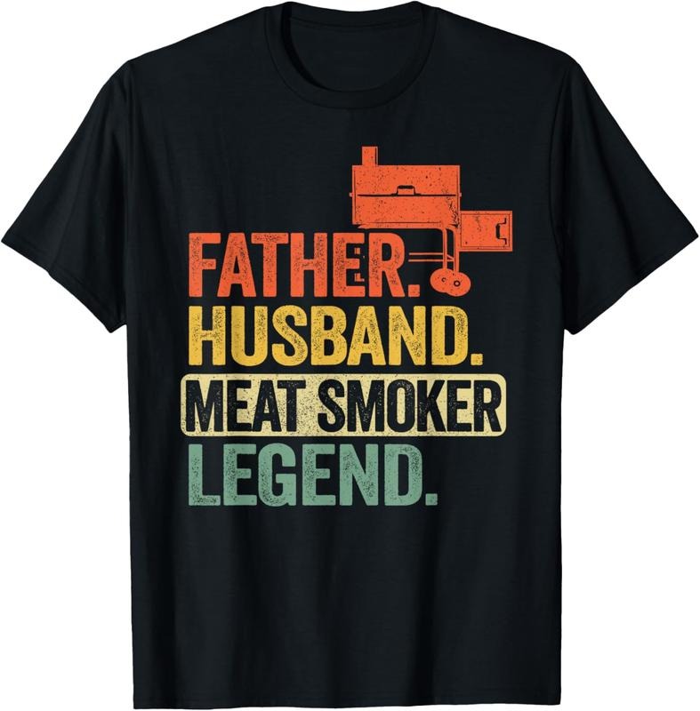 100% Cotton Father Husband Meat Smoker Legend Grilling Dad Meat Smoking T-Shirts, Hoodie, Sweatshirt