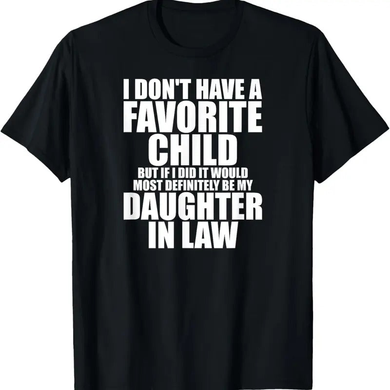 100% Cotton Favorite  - Most Definitely My Daughter-In-Law - Funny T-Shirt Hoodie Sweatshirt | PrintMintTees.com