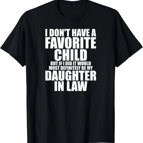 100% Cotton Favorite  - Most Definitely My Daughter-In-Law - Funny T-Shirt Hoodie Sweatshirt | PrintMintTees.com