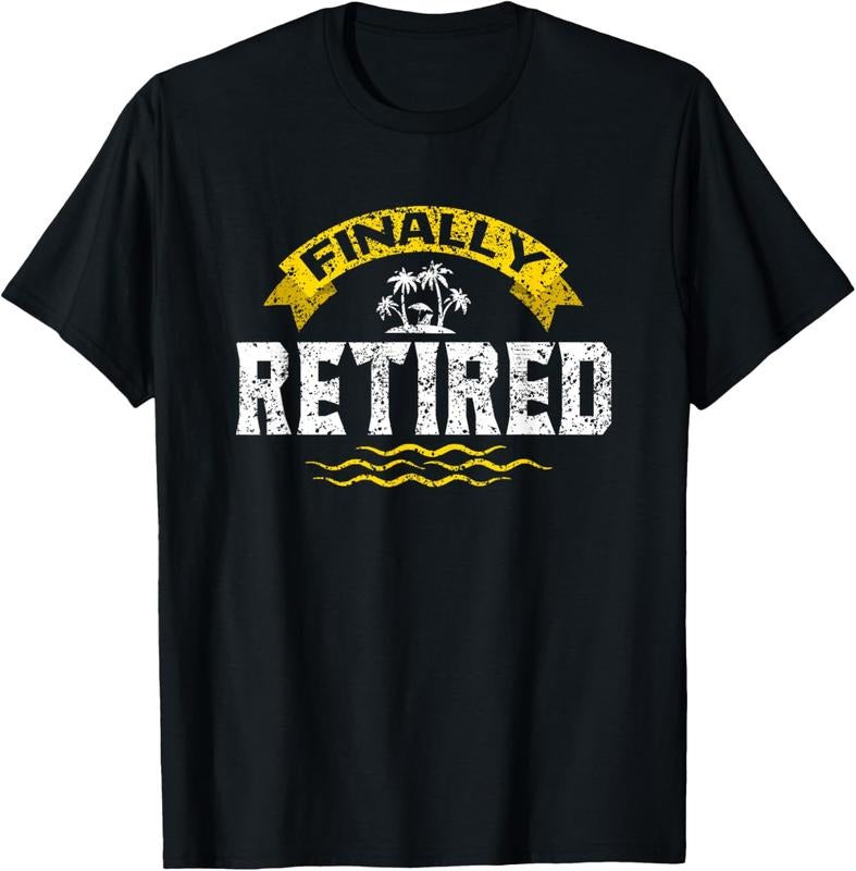 100% Cotton Finally Retired Retirement Retire Colleagues Retiree T-Shirt Hoodie, Sweatshirt | PrintMintTees.com