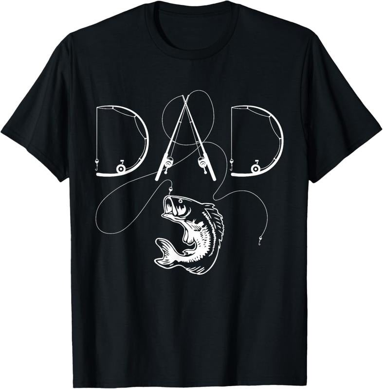 100% Cotton Fisherman Dad Fishing Enthusiast Fish Lover Daddy Father T-Shirt Hoodie Sweatshirt | PrintMintTees.com