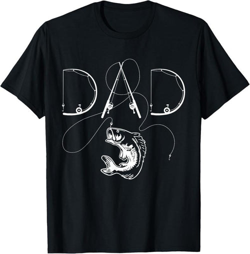 100% Cotton Fisherman Dad Fishing Enthusiast Fish Lover Daddy Father T-Shirt Hoodie Sweatshirt | PrintMintTees.com