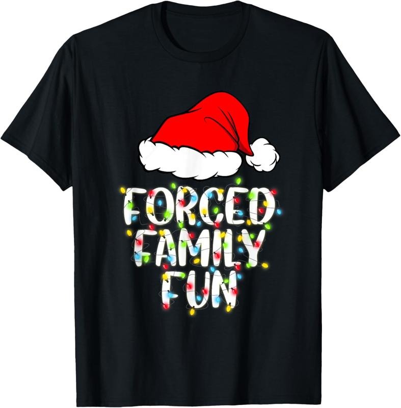 100% Cotton Forced Family Fun Sarcastic Funny T-Shirts, Hoodie, Sweatshirt