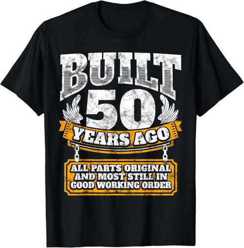 100% Cotton Funny 50th Birthday B-Day Gift Saying Age 50 Year Joke T-Shirt Hoodie, Sweatshirt | PrintMintTees.com