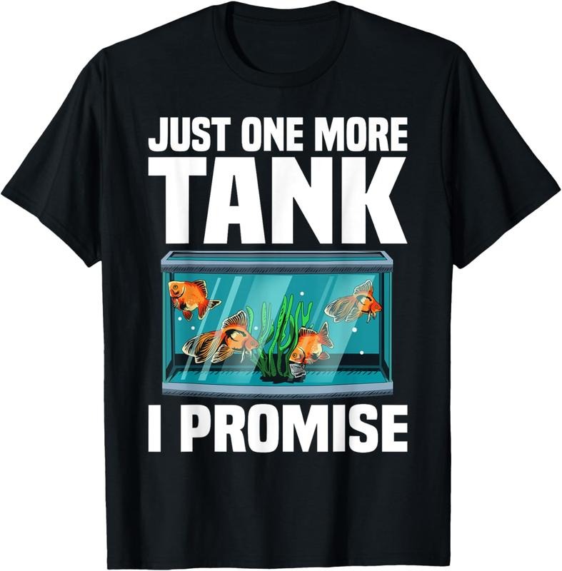 100% Cotton Funny Aquarium Designs For Men Women Fish Tank Fishkeeping T-Shirt Hoodie Sweatshirt | PrintMintTees.com