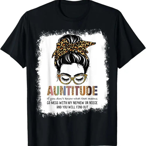100% Cotton Funny Aunt for Women Dont mess with My Nephew or Niece T-Shirt Hoodie Sweatshirt | PrintMintTees.com